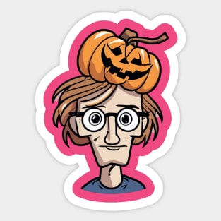 Dwight Pumpkin Sticker